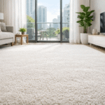 Clean carpet in a modern Singapore home with bright natural lighting